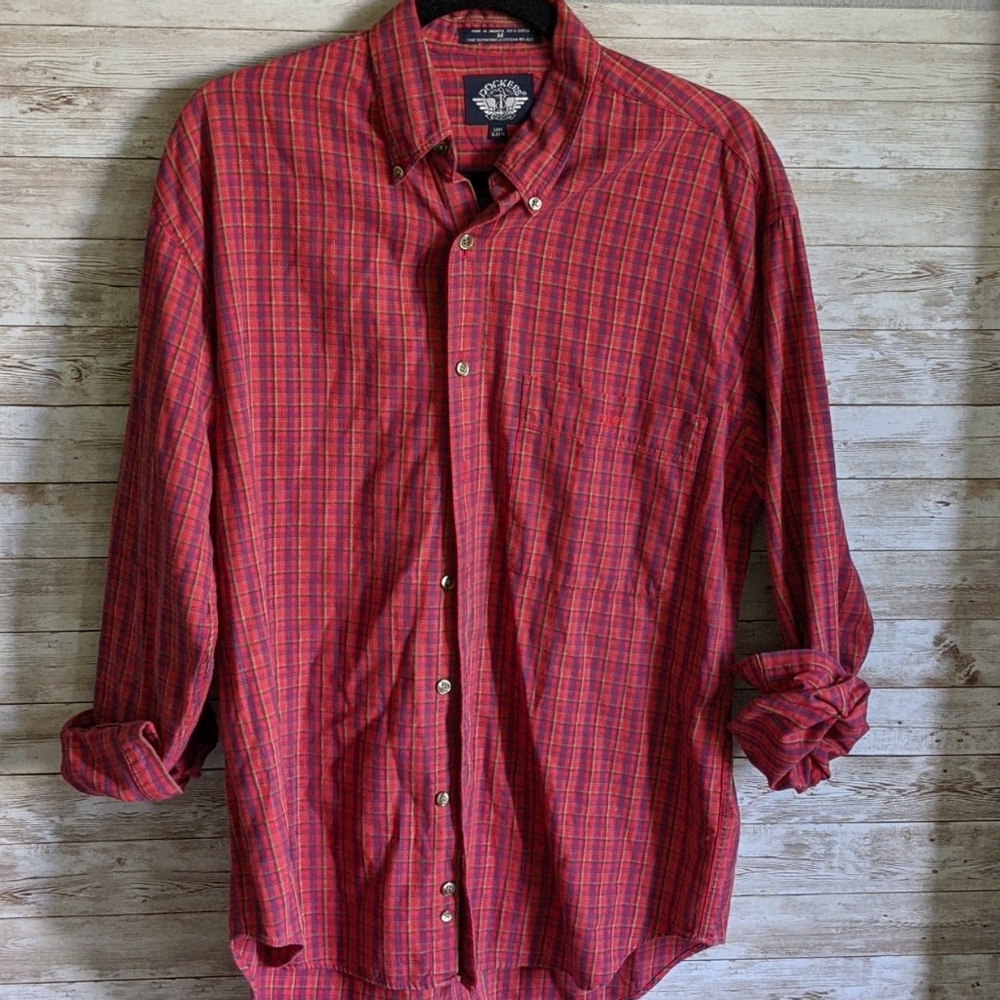 Dockers Flannel Long sleeve button up